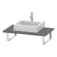Duravit Konsole L-Cube 80-200x55cm, 1 AS, Stär 3cm, bas. ma-1