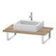 Duravit Konsole L-Cube 80-200x55cm, 1 AS, Stär 3cm, Ei marm.-1
