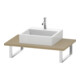 Duravit Konsole L-Cube 80-200x55cm, 1 AS, Stär 3cm, med. Ei-1