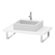 Duravit Konsole L-Cube 80-200x55cm, 1 AS, Stär 4.5cm, we. hgl-1