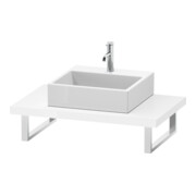 Duravit Konsole L-Cube 80-200x55cm, 1 AS, Stär 4.5cm, we. hgl