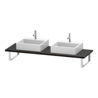 Duravit Konsole L-Cube 80-200x55cm, 2 A., Stä 3cm, Ei dkl. geb.