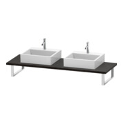 Duravit Konsole L-Cube 80-200x55cm, 2 A., Stä 3cm, Ei dkl. geb.