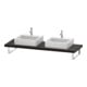 Duravit Konsole L-Cube 80-200x55cm, 2 A., Stä 4.5cm, E d geb.-1