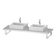 Duravit Konsole L-Cube 80-200x55cm, 2 A., Stä 4.5cm, E d geb.-3
