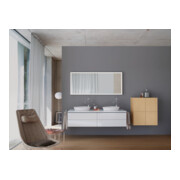 Duravit Konsole L-Cube 80-200x55cm, 2 A., Stär 3cm, we. hgl-4