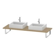 Duravit Konsole L-Cube Épaisseur 3 cm, blanc œuf, pour vasque à poser, var.