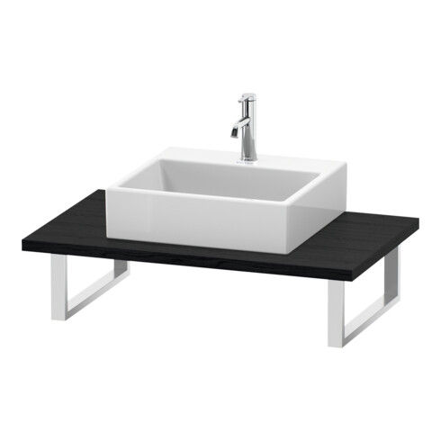 Duravit Konsole L-Cube Épaisseur 3 cm, blanc œuf, pour vasque à poser, variable