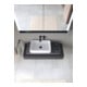 Duravit Konsole Qatego 120-200x48x17cm, 1 Ausschn, Graphit matt-4