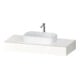 Duravit Konsole Qatego 120x55x17cm, we Hochglanz, 1 Ausschnitt-1
