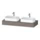 Duravit Konsole Qatego 140x55x17cm, ba m, 2 A., Beck. beids.-1