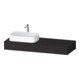 Duravit Konsole Qatego 140x55x17cm, gra m, 1 Ausschn, Beck. li-1
