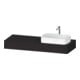 Duravit Konsole Qatego 140x55x17cm, gra m, 1 Ausschn, Beck. re-1