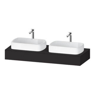 Duravit Konsole Qatego 140x55x17cm, gra m, 2 A., Beck. beids.