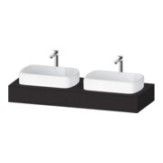 Duravit Konsole Qatego 140x55x17cm, gra m, 2 A., Beck. beids.