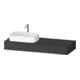 Duravit Konsole Qatego 140x55x17cm, gra ma, 1 Ausschn, Beck. li-1