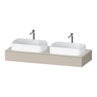 Duravit Konsole Qatego 140x55x17cm, T m, 2 A., Beck. beids.
