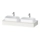 Duravit Konsole Qatego 140x55x17cm, w m, 2 A., Beck. beids.-1