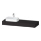 Duravit Konsole Qatego 160x55x17cm, gra m, 1 Ausschn, Beck. li-1