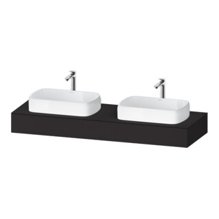 Duravit Konsole Qatego 160x55x17cm, gra m, 2 A., Beck. beids.