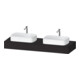 Duravit Konsole Qatego 160x55x17cm, gra m, 2 A., Beck. beids.-1