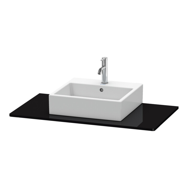 Duravit Konsole XSquare 100x55 cm, blanc brillant, avec 1 découpe