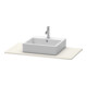 Duravit Konsole XSquare 100x55 cm, taupe, avec 1 découpe
