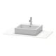 Duravit Konsole XSquare 100x55cm, Leinen, mit 1 Ausschnitt-1