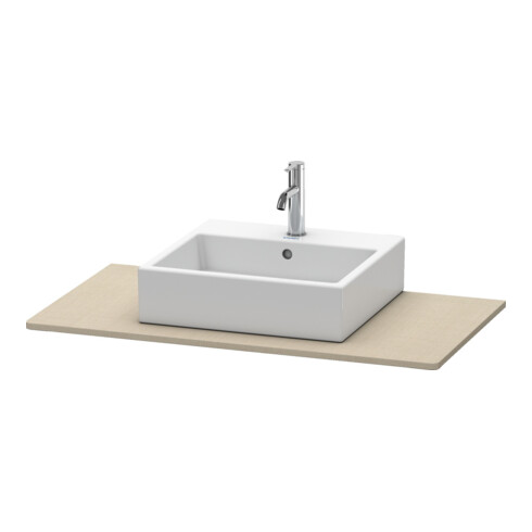 Duravit Konsole XSquare 100x55cm, Leinen, mit 1 Ausschnitt