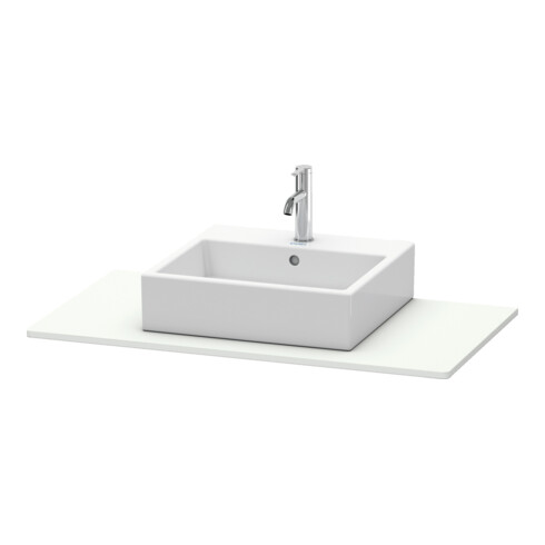 Duravit Konsole XSquare 100x55cm, Nord we s-matt, m 1 Ausschnitt