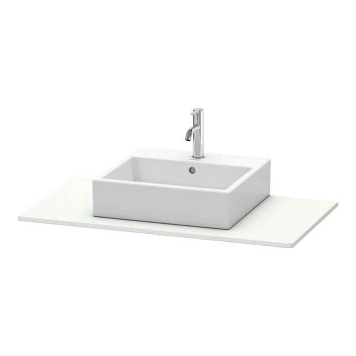 Duravit Konsole XSquare 100x55cm, Nord we s-matt, m 1 Ausschnitt