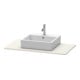 Duravit Konsole XSquare 100x55cm, Tau matt, mit 1 Ausschnitt-1