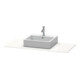 Duravit Konsole XSquare 120x55 cm, blanc brillant, avec 1 découpe-3