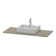 Duravit Konsole XSquare 120x55cm, flan. Gr s-matt, m 1 Ausschn-3