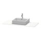 Duravit Konsole XSquare 120x55cm, we hochglanz, mit 1 Ausschnitt-3