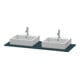 Duravit Konsole XSquare 140x55cm, bl m, m 2 Auss, Beck. beids.-4