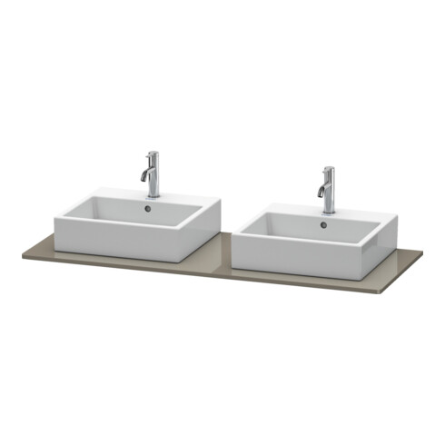 Duravit Konsole XSquare 140x55cm, f G g, m 2 Auss, Beck. beids.