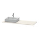 Duravit Konsole XSquare 140x55x1,6 cm, avec 1 AS, AS gauche, Tau mat-1