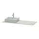 Duravit Konsole XSquare 140x55x1,6cm, m 1 AS, AS li, betongr m-3