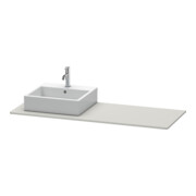 Duravit Konsole XSquare 140x55x1,6cm, m 1 AS, AS li, betongr m-3