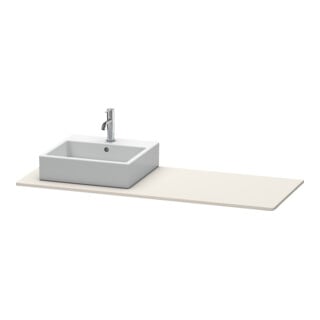 Duravit Konsole XSquare 140x55x1,6cm, m 1 AS, AS li, Tau matt