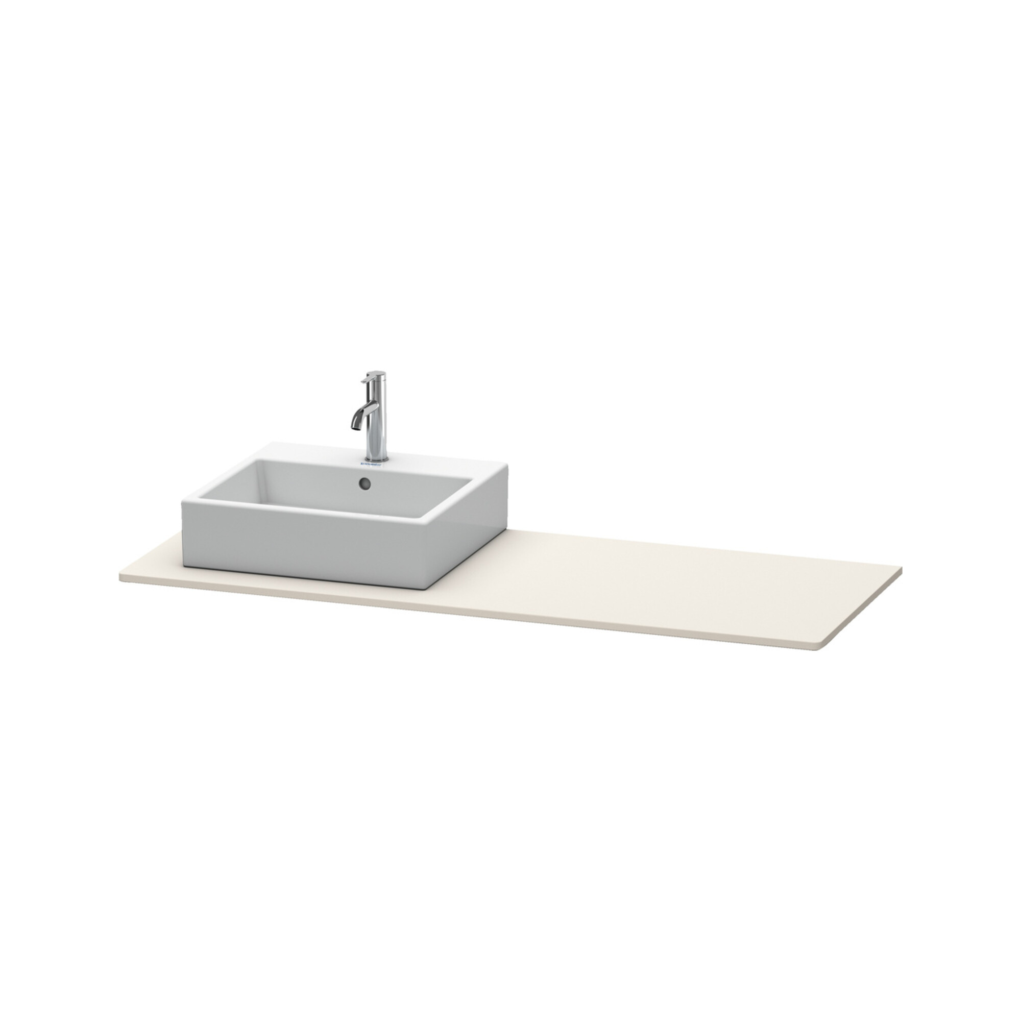 Duravit Konsole XSquare 140x55x1,6cm, m 1 AS, AS li, Tau matt
