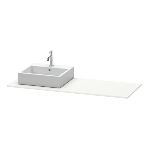 Duravit Konsole XSquare 140x55x1,6cm, m 1 AS, AS li, we s-matt