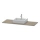Duravit Konsole XSquare 140x55x1,6cm, m 1 AS, AS mit, f G s-matt-3
