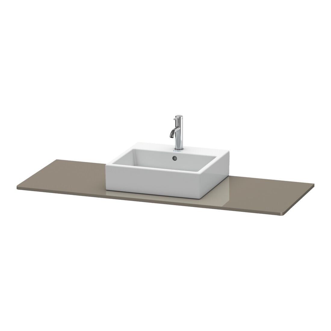 Duravit Konsole XSquare 140x55x1,6cm, m 1 AS, AS mit, f Gr hgl