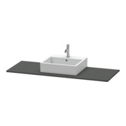 Duravit Konsole XSquare 140x55x1,6cm, m 1 AS, AS mit, graph m-3