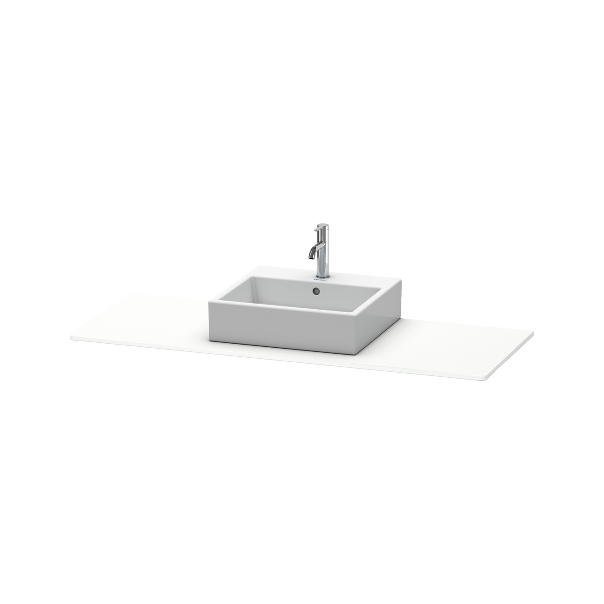 Duravit Konsole XSquare 140x55x1,6cm, m 1 AS, AS mit, we matt