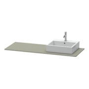 Duravit Konsole XSquare 140x55x1,6cm, m 1 AS, AS r, st-g s-matt-3