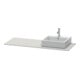 Duravit Konsole XSquare 140x55x1,6cm, m 1 AS, AS re, betongr m-3