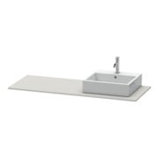 Duravit Konsole XSquare 140x55x1,6cm, m 1 AS, AS re, betongr m-3